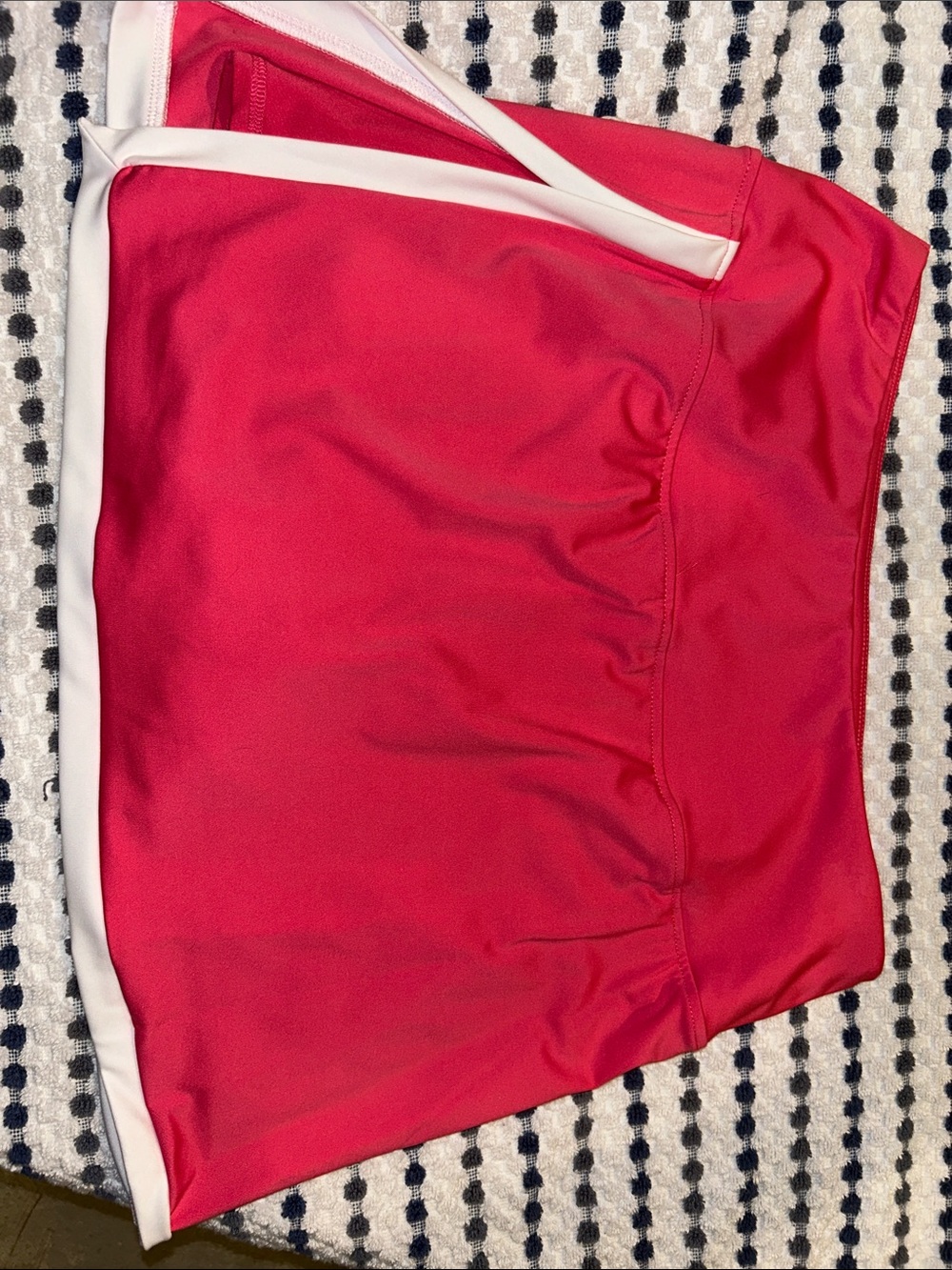 Juicy Couture Hot Pink Skirt with White Trim